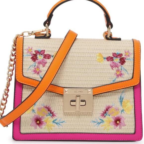 Aldo Handbags - Aldo Small Floral bag🌺🌼🌺🌼 NWOT🌼🌺🌼🌺 also can use as a crossbody🌼🌺